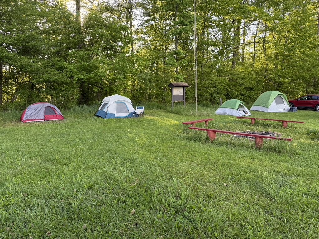 Troop campsite